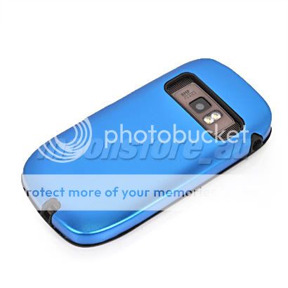 NEW HARD ALUMINUM METAL CASE COVER FOR NOKIA C7 BLUE  