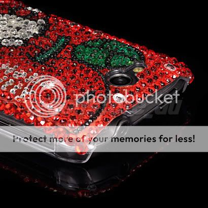 BLING RHINESTONE CASE COVER FOR HTC WILDFIRE S 2 120  