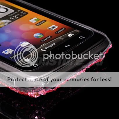 BLING RHINESTONE CASE COVER FOR HTC WILDFIRE S 2 G13 46  