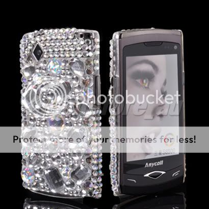 BLING RHINESTONE CASE COVER FOR SAMSUNG S8500 WAVE 40  