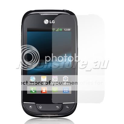 SOFT GEL TPU SILICONE CASE COVER FOR LG P690 OPTIMUS NET BLACK  