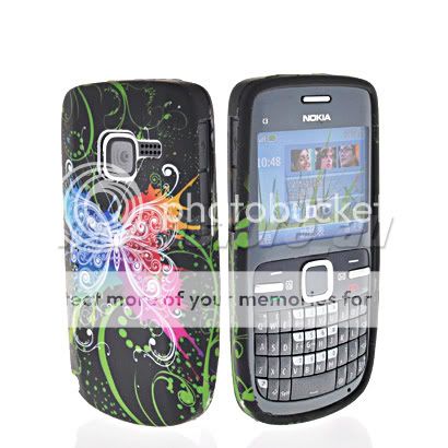 FLOWER SOFT SILICONE GEL TPU CASE COVER + SCREEN PROTECTOR FOR NOKIA 