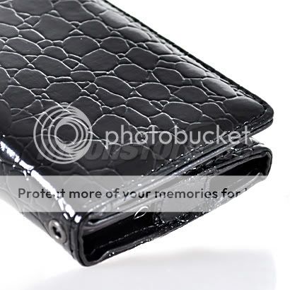   LEATHER WALLET CASE COVER CARD POUCH SONY ERICSSON XPERIA ARC S  