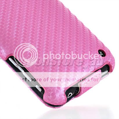 CARBON FIBRE FLIP HARD BACK CASE COVER + SCREEN FOR APPLE IPHONE 3G 