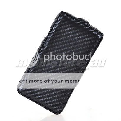   HARD BACK CASE COVER + SCREEN PROTECTOR FOR HTC EVO 3D BLACK  