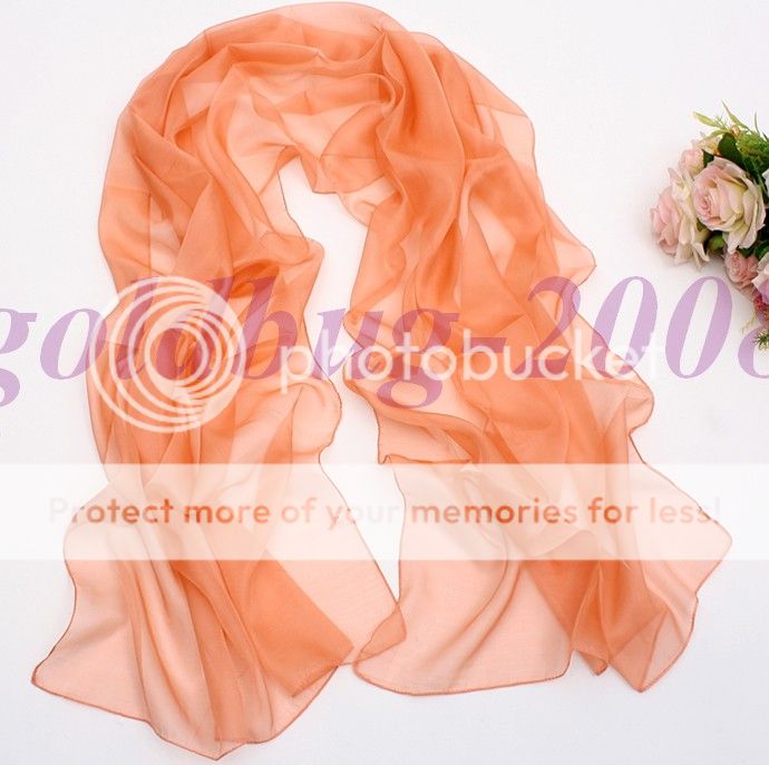 Fashion Korean Change Scarf Long Soft Silk Scarves 20 Colors | eBay