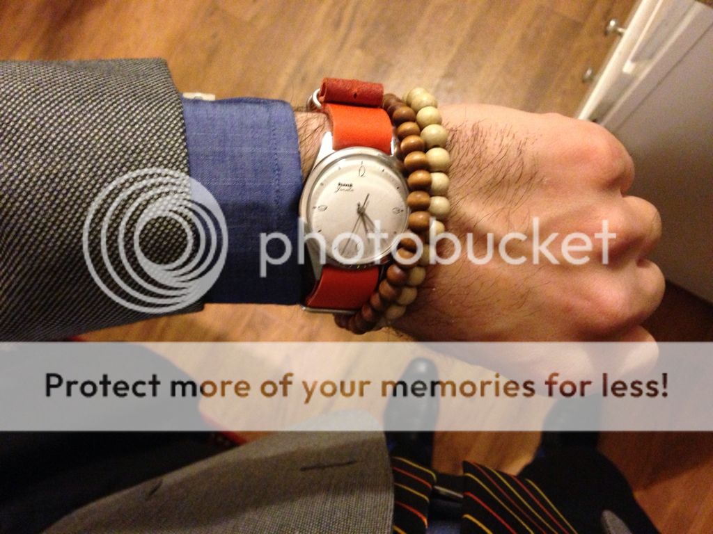 Fashion to wear a watch and a bracelet on the same arm?